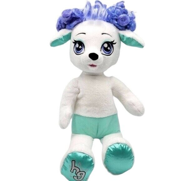 2/$15 Build a Bear Honey Girls Stella Poodle Dog Plush White 20" Fashionista - Picture 1 of 12